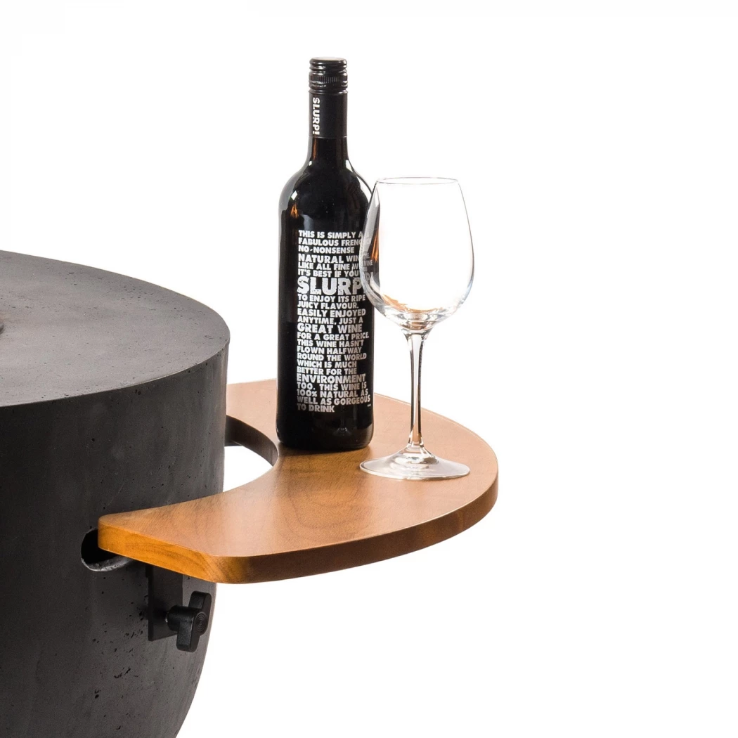 Træ Sidebord til Cone/Bowl Ildbord - 2 stk